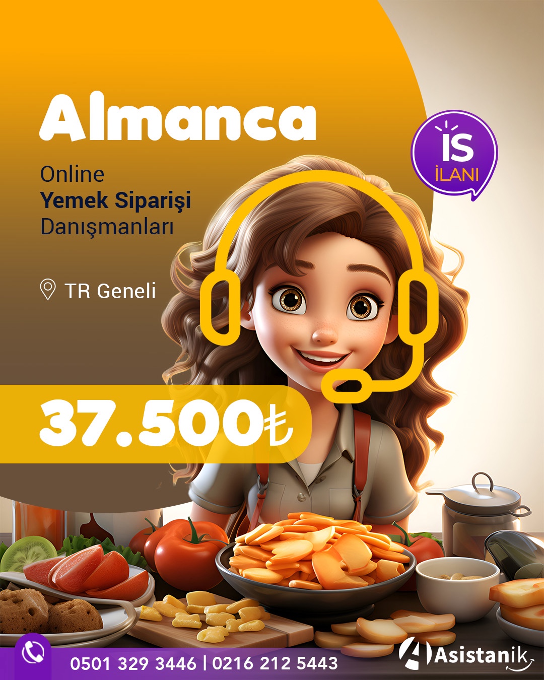 Almanca Online Yemek Siparişi Danışmanları