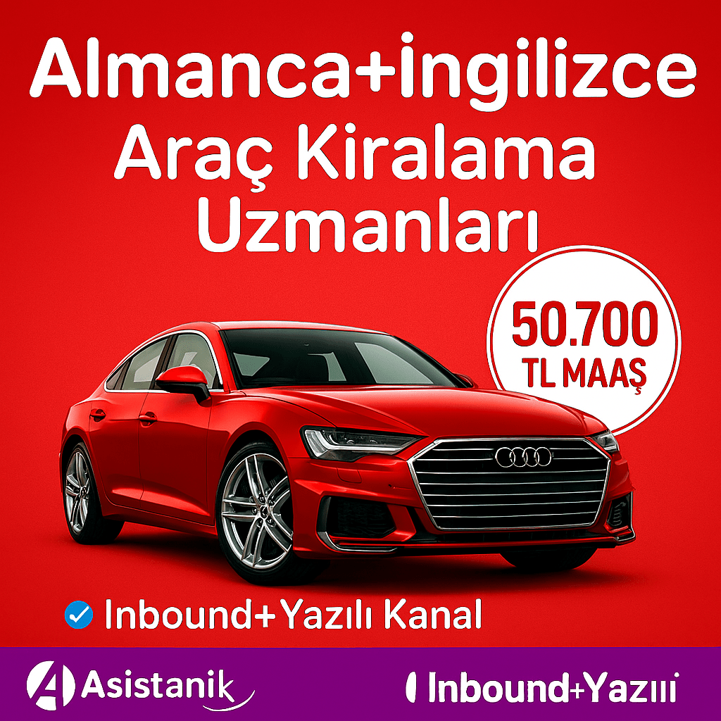 Araç Kiralama Uzmanı  (Almanca) 