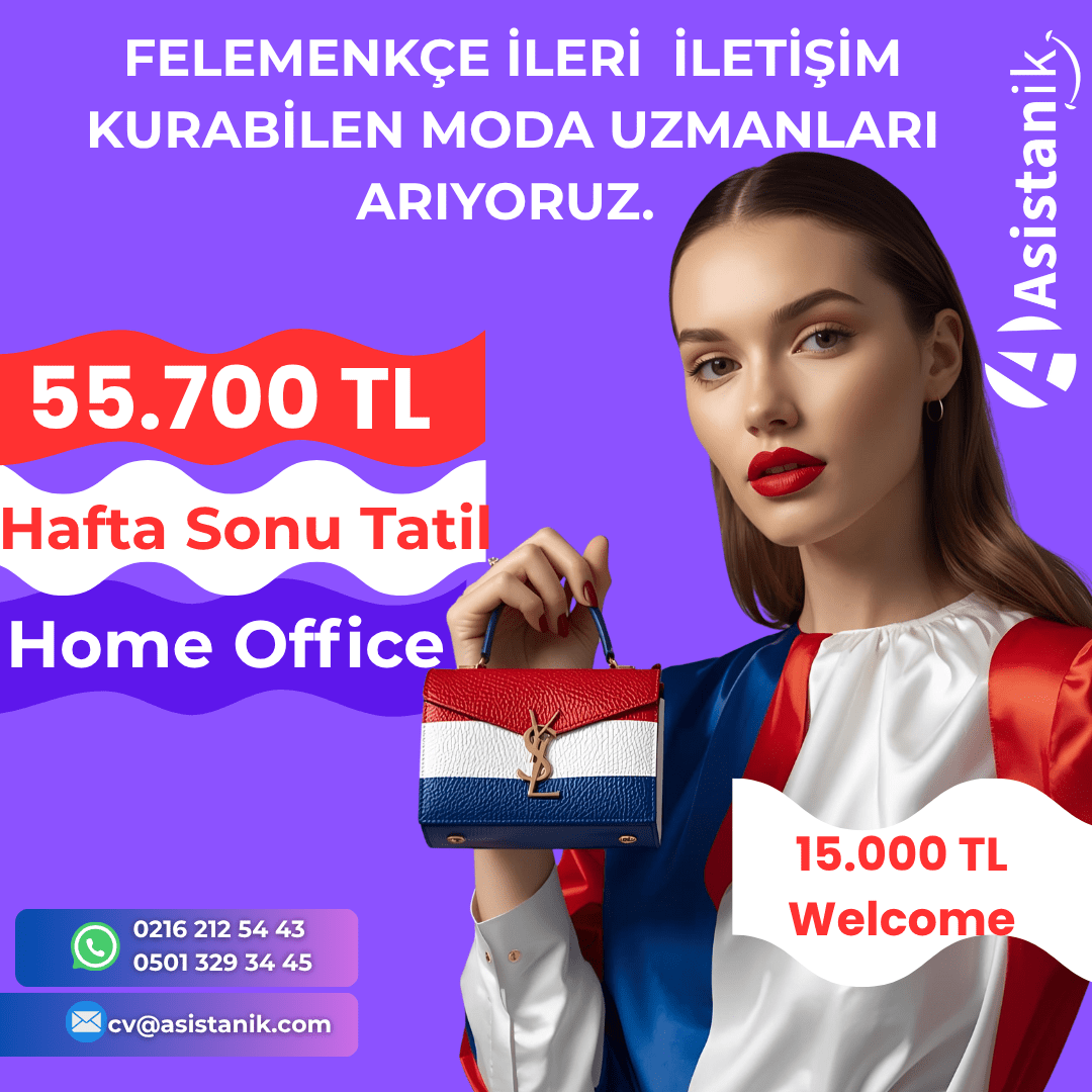 Felemenkçe Bilen Online Moda Müşteri Temsilcisi