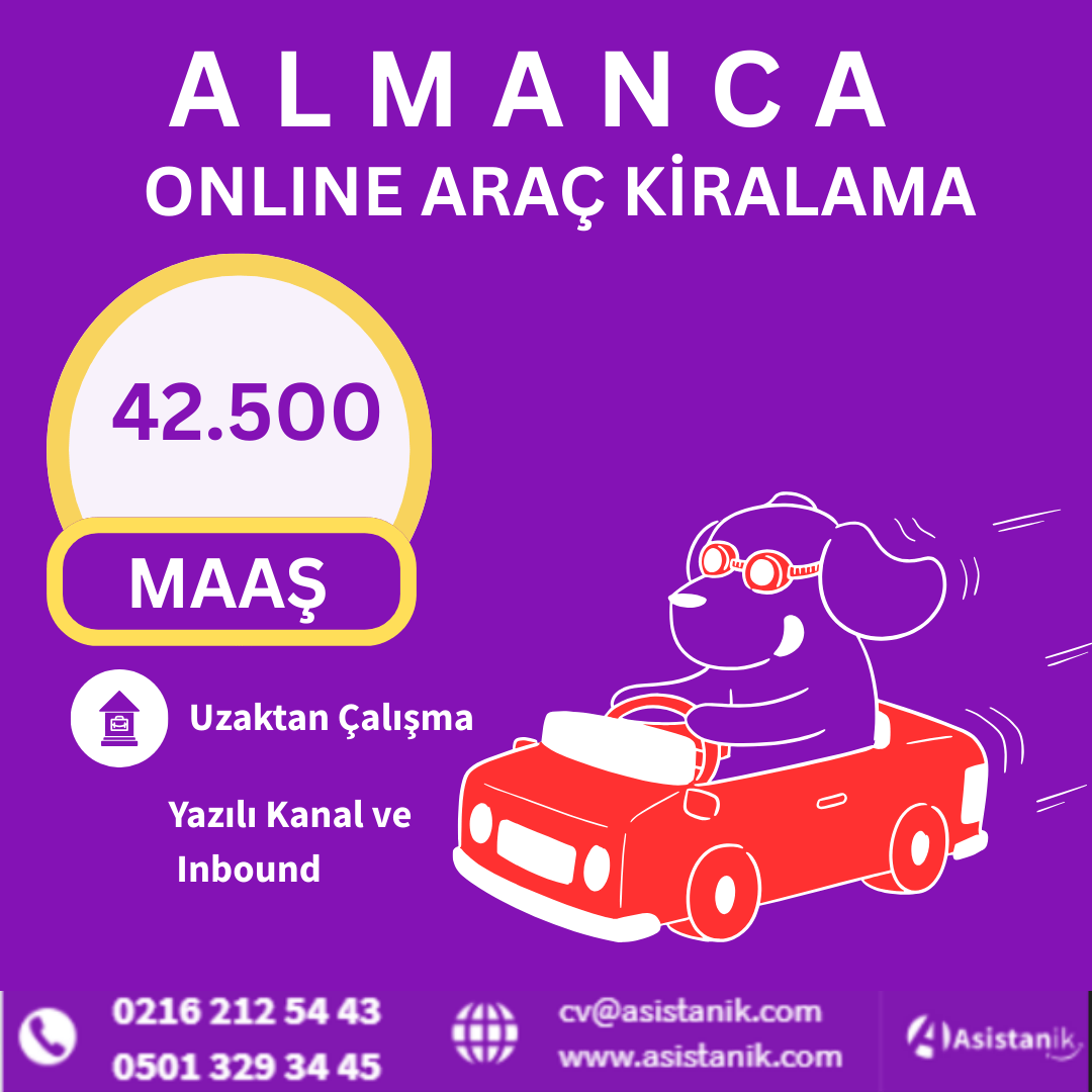 Almanca Bilen Online Araç Kiralama Uzmanları