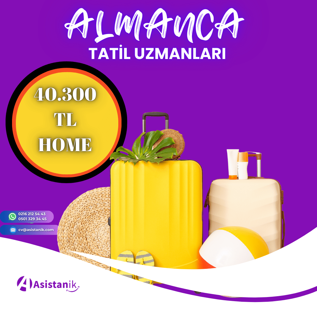 Almanca Bilen Tatil Uzmanları Arıyoruz!