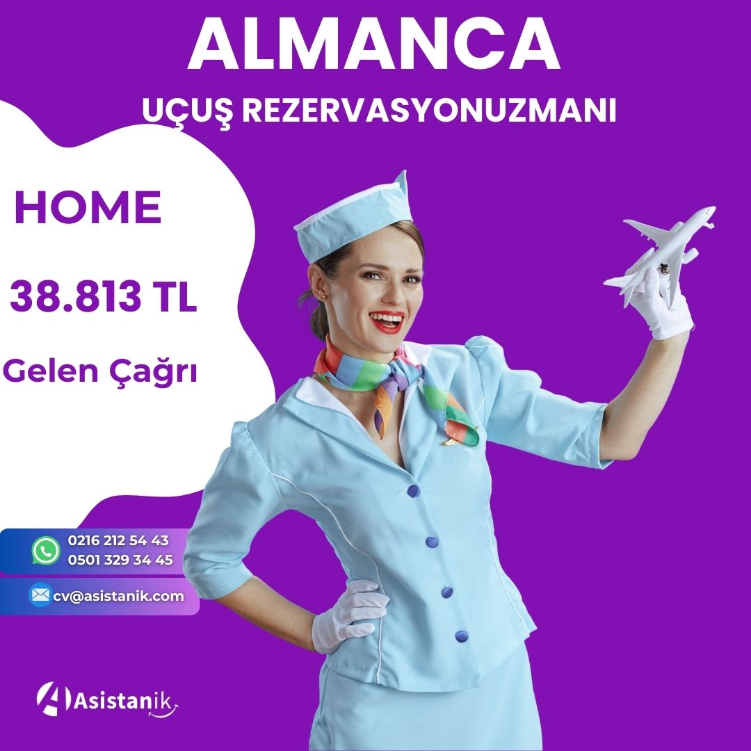 Uçak Rezervasyon Uzmanı (Almanca)